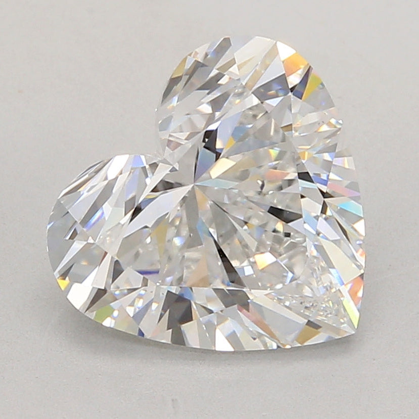 4.08 Carat Heart Lab Grown Diamond VS1 E