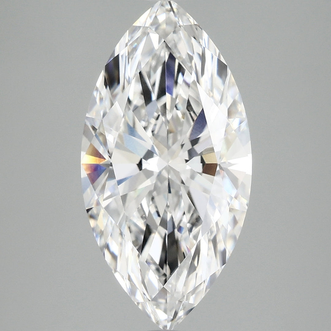 4.08 Carat Marquise Lab Grown Diamond VVS2 D