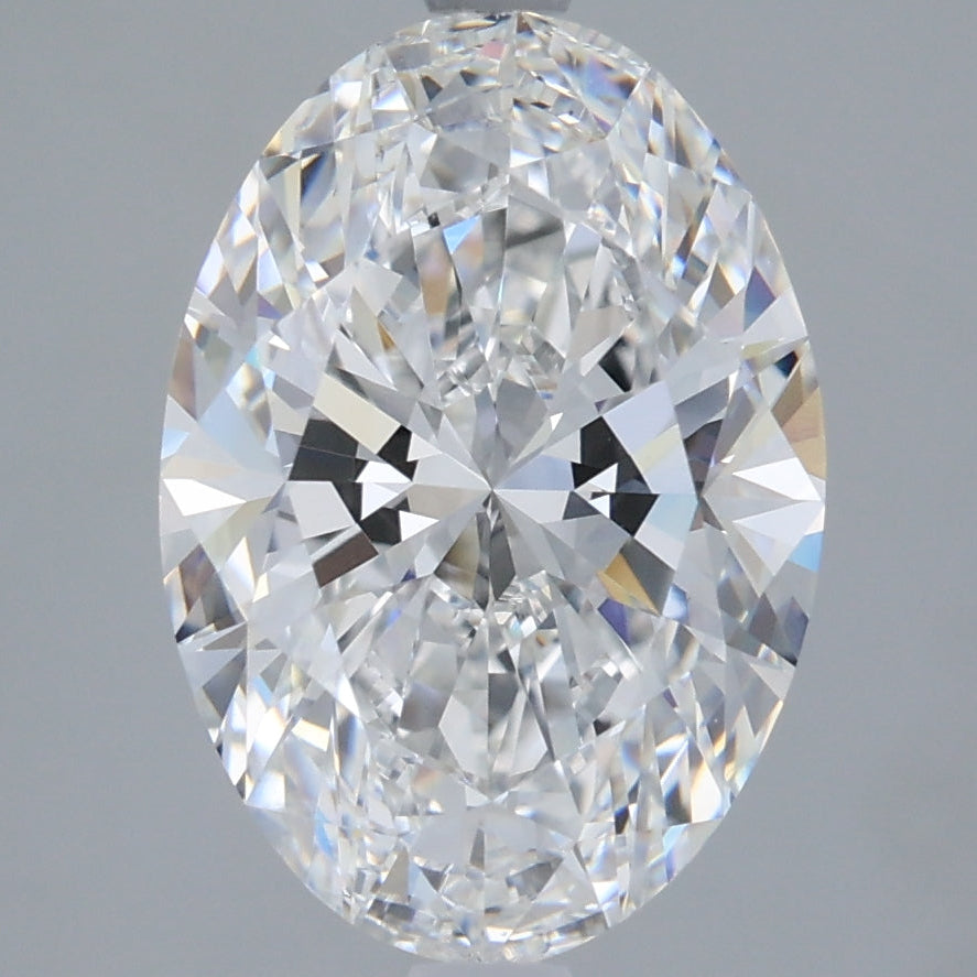 4.08 Carat Oval Cut Lab Grown Diamond VS1 E