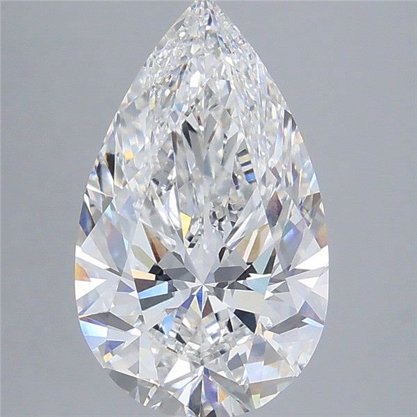 4.08 Carat Pear Cut Lab Grown Diamond VS1D
