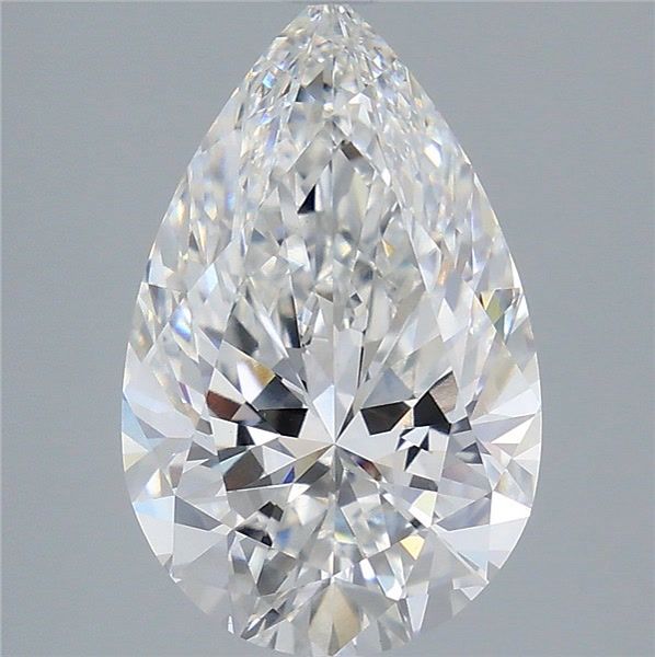 4.08 Carat Pear Cut Lab Grown Diamond VS1E