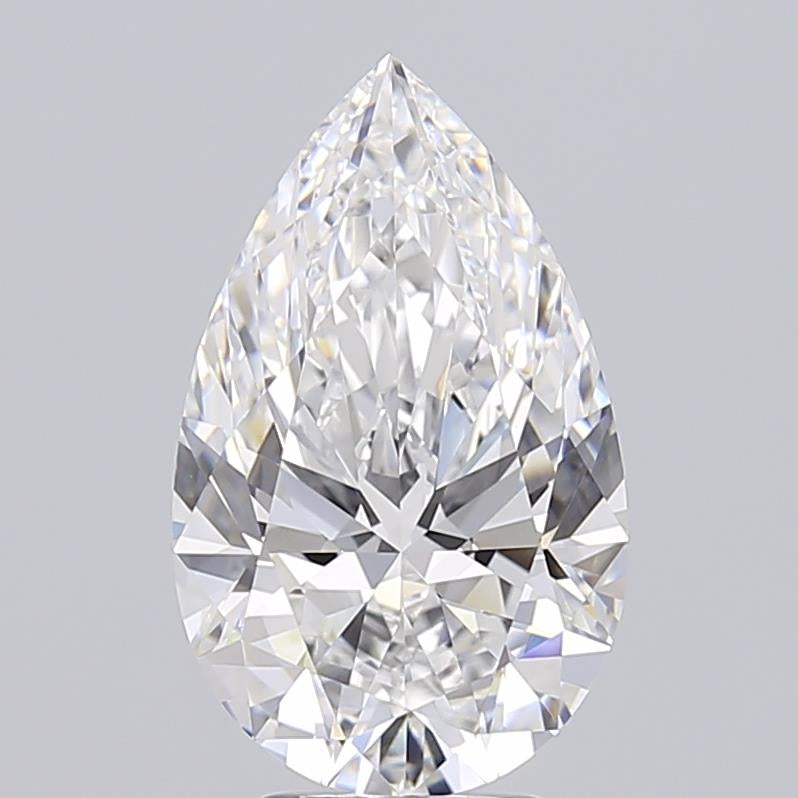 4.08 Carat Pear Cut Lab Grown Diamond VVS1D