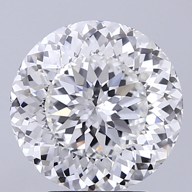Diamant cultivé en laboratoire de taille portugaise de 4,08 carats VS1 E