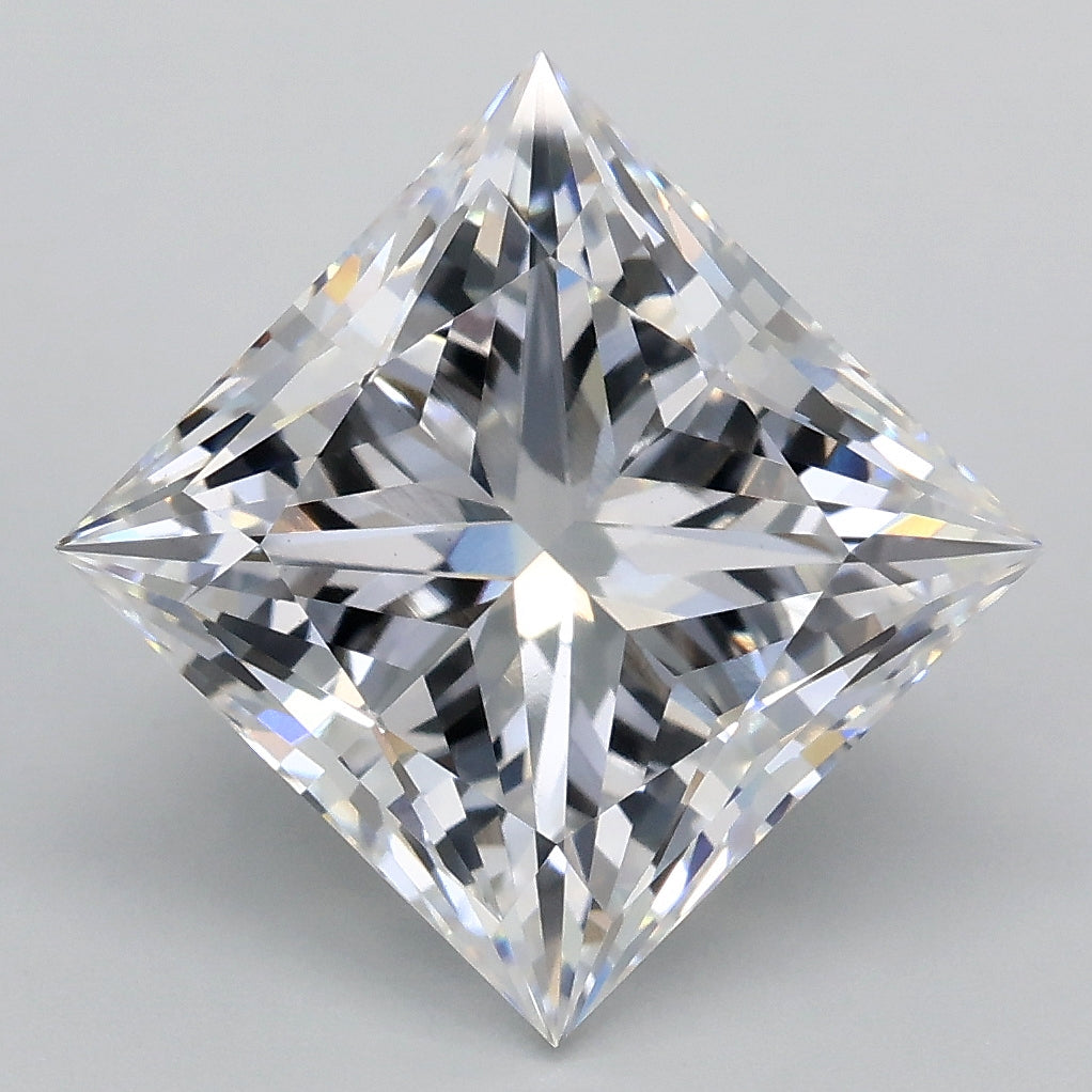 4.08 Carat Princess Cut Lab Grown Diamond VS1D 