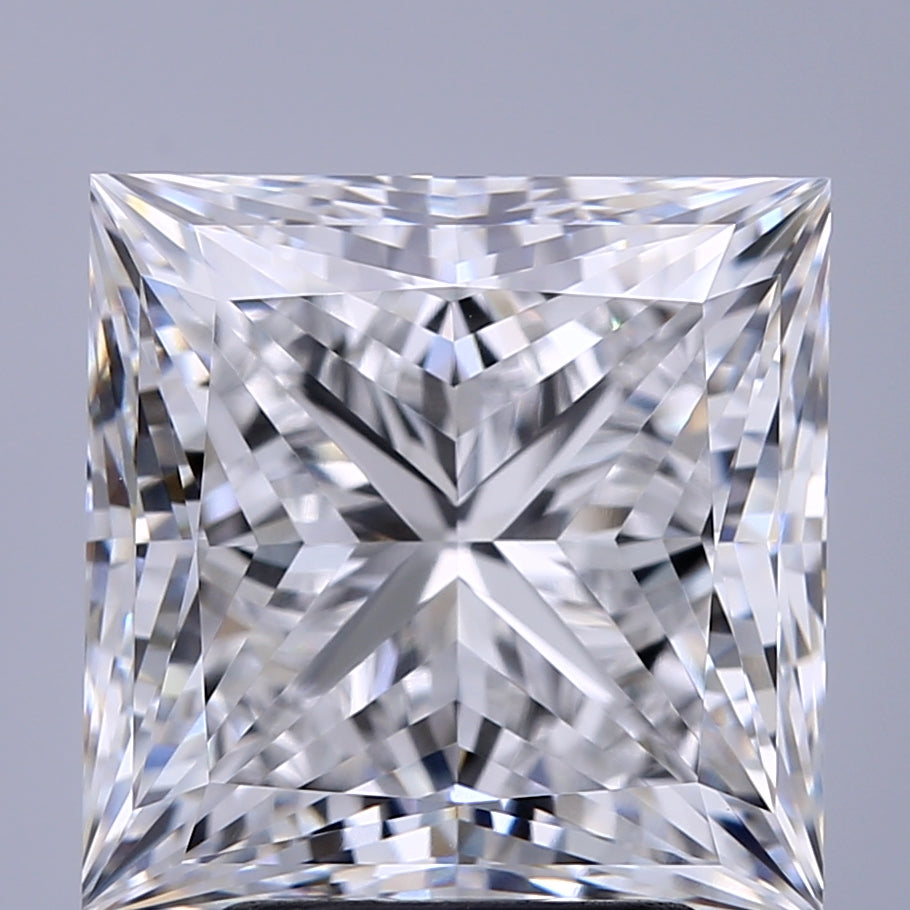 4.08 Carat Princess Cut Lab Grown Diamond VVS1D 