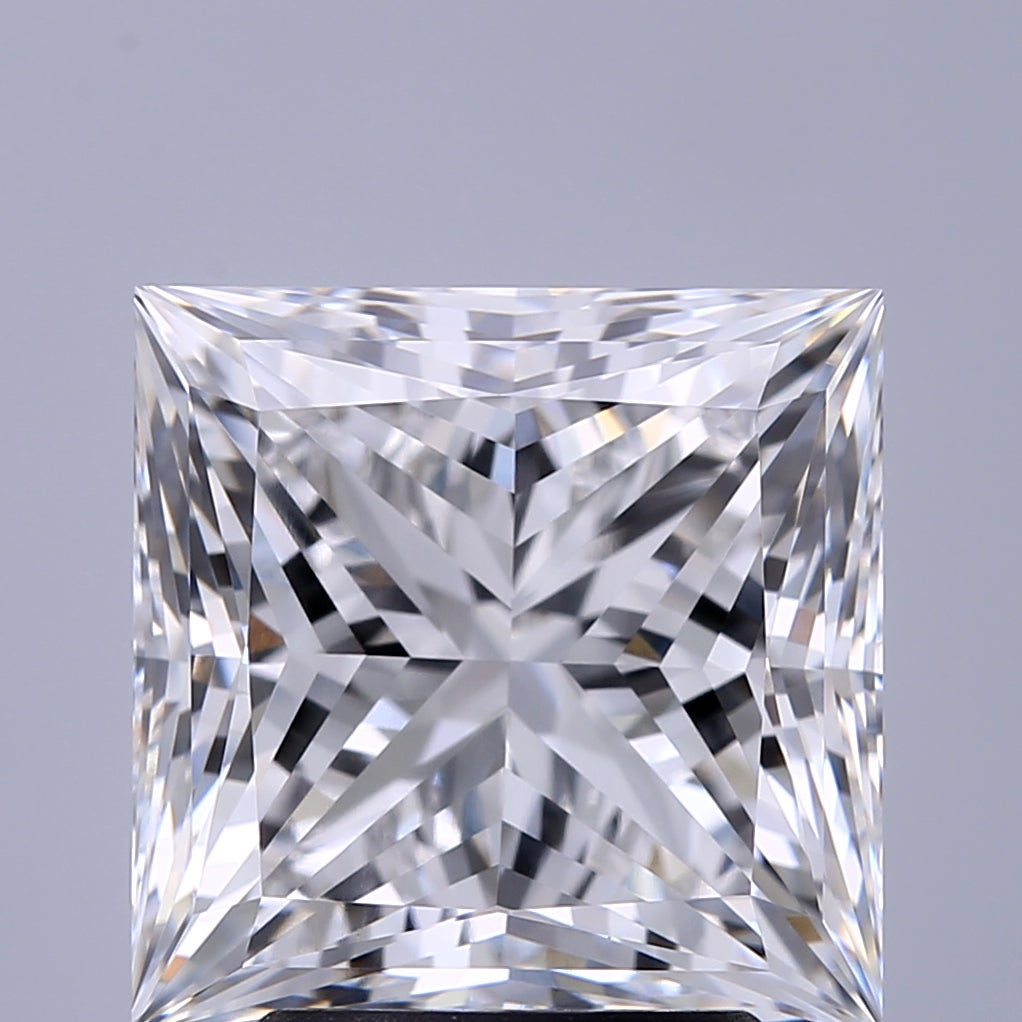 4.08 Carat Princess Cut Lab Grown Diamond VVS1D 
