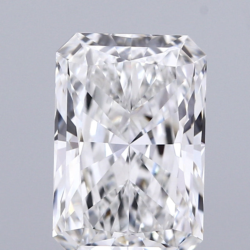 4,08 Karat strahlender, im Labor gezüchteter Diamant VVS1 F
