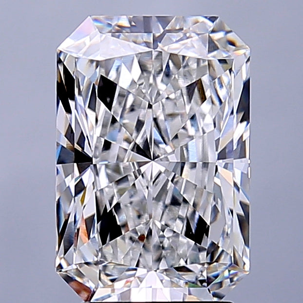 4.08 Carat Radiant Lab Grown Diamond VVS1 E
