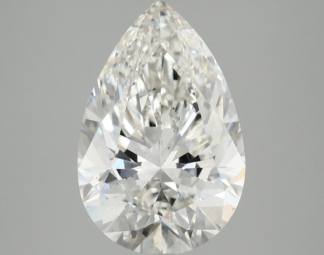 4.09 Carat Pear Cut Lab Grown Diamond VS2F 