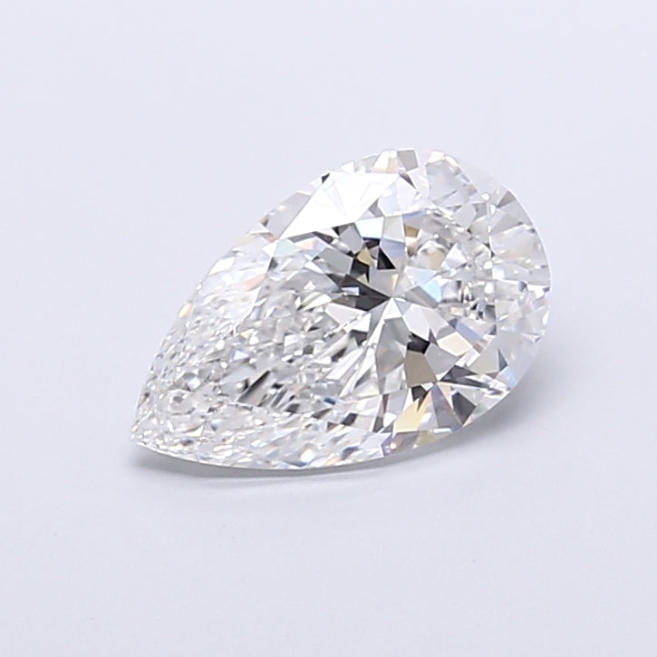 4.09 Carat Pear Cut Lab Grown Diamond VVS1D 