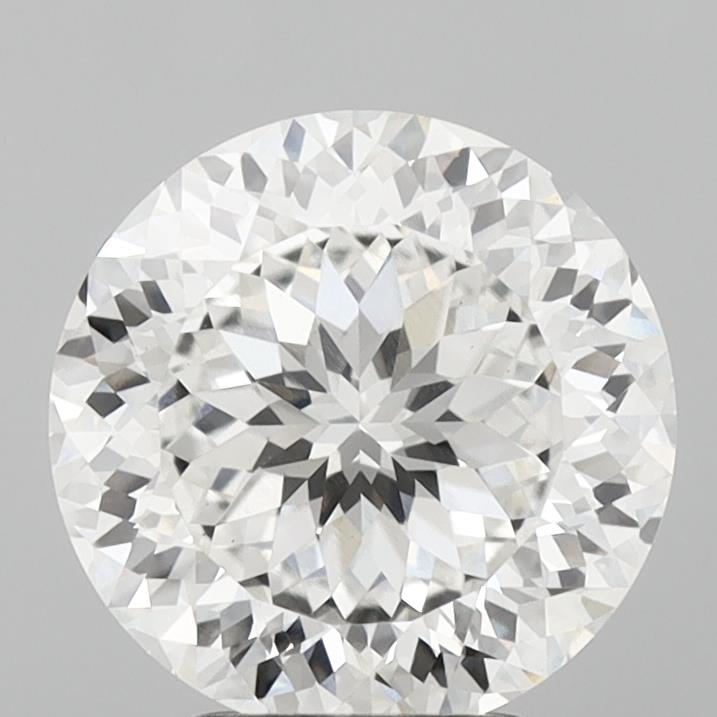 Diamant cultivé en laboratoire de taille portugaise de 4,09 carats VS1 E