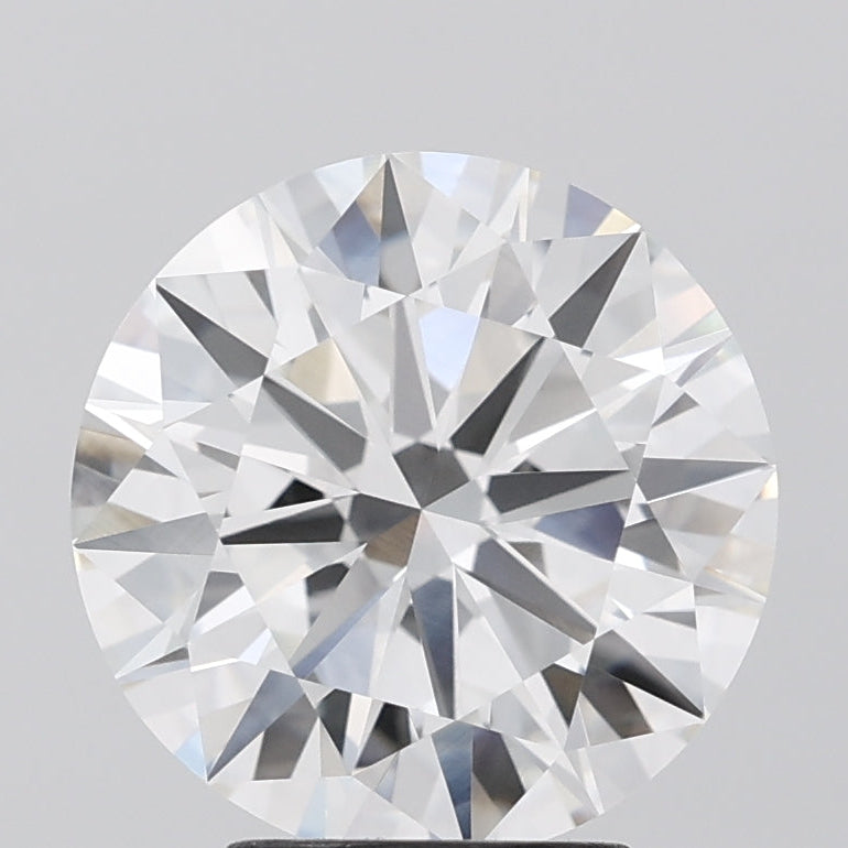 4.09 Carat Round Cut Lab Grown Diamond VVS2D Color