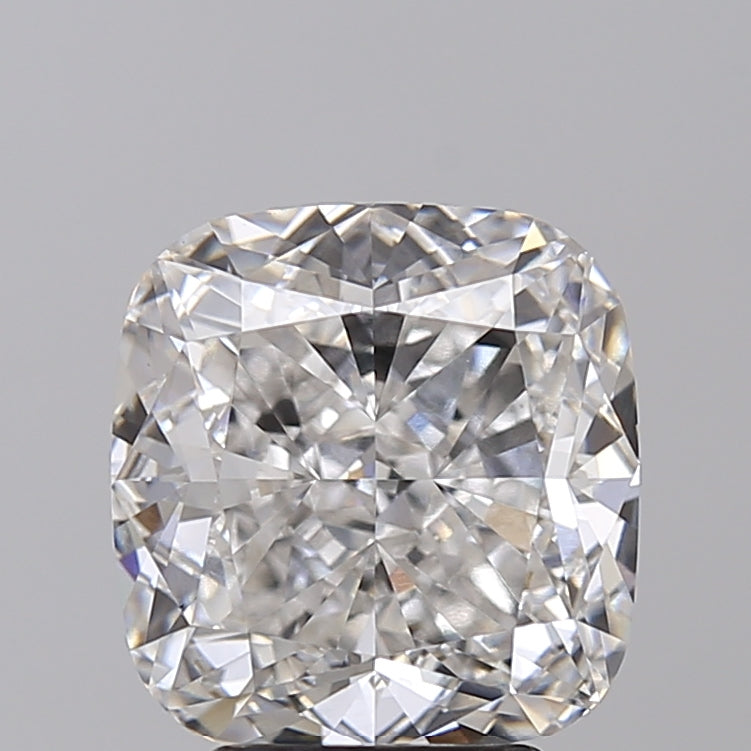 4.10 Carat Cushion Cut Lab Grown Diamond VS1 F