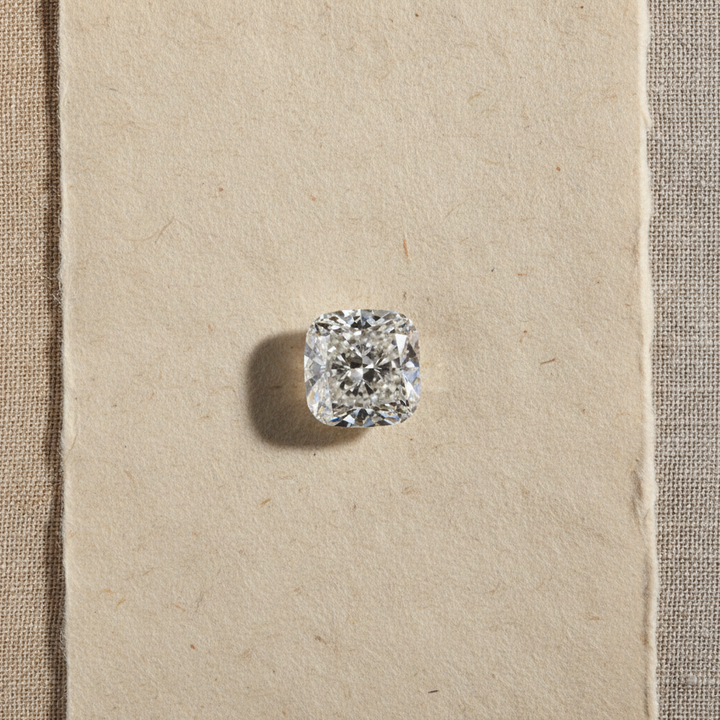 4.10 Carat Cushion Cut Lab Grown Diamond, VVS2/G
