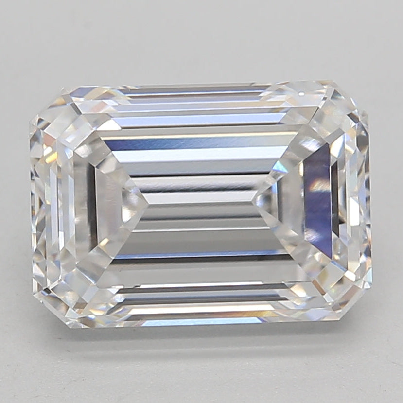 4.10 Carat Emerald Lab Grown Diamond VVS2 E