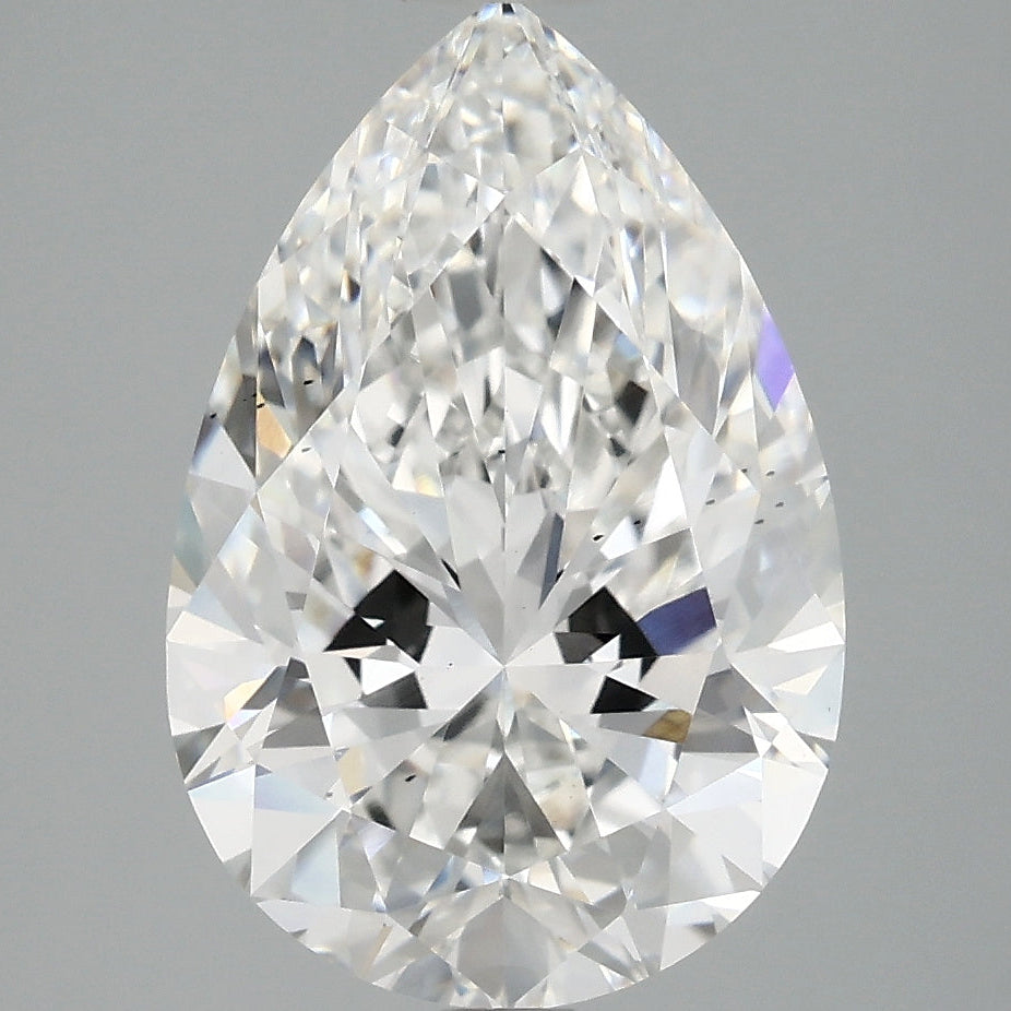 4.10 Carat Pear Cut Lab Grown Diamond VS2E