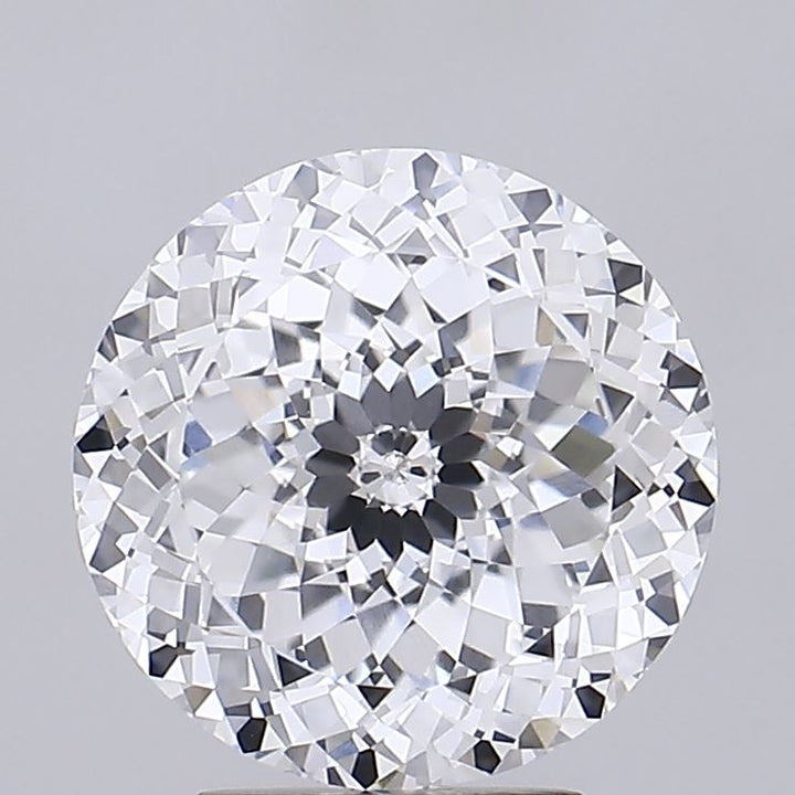 Diamant cultivé en laboratoire de taille portugaise de 4,10 carats VVS2 E