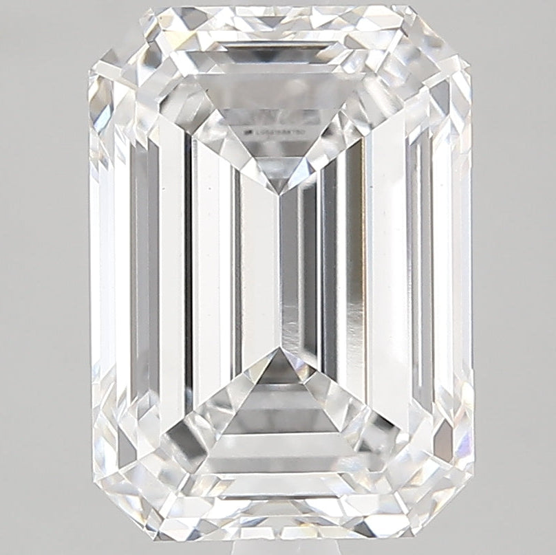Diamant cultivé en laboratoire taille émeraude de 4,11 carats VS1 D