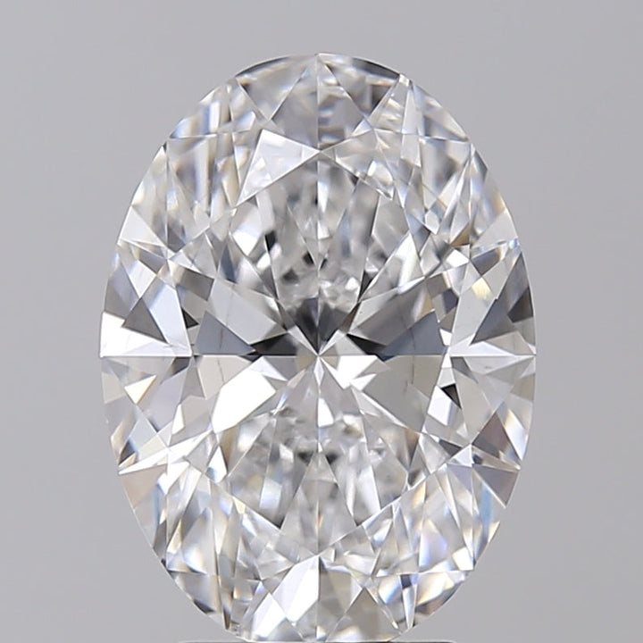 4.11 Carat Oval Cut Lab Grown Diamond VS2 D