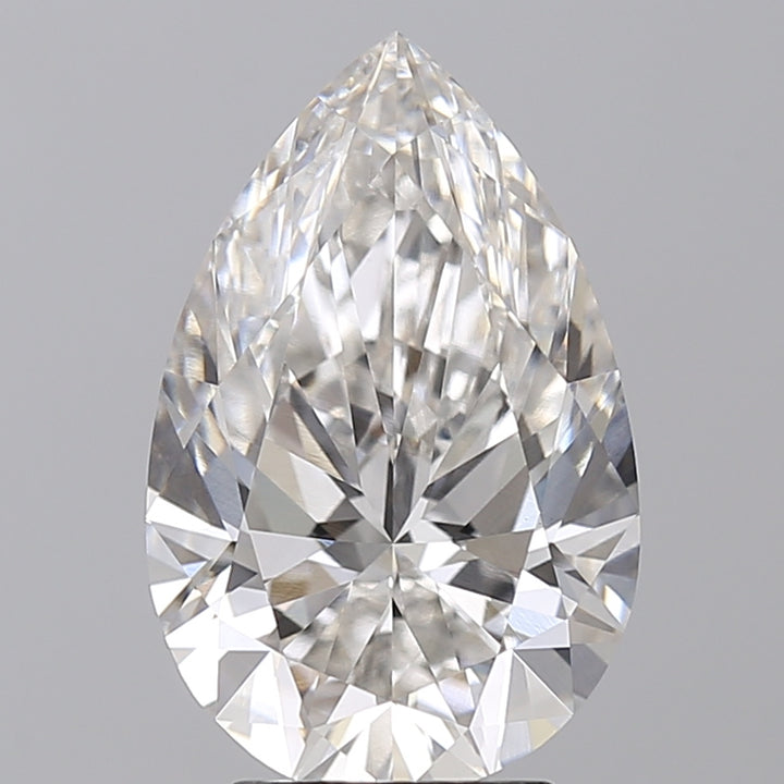 4.11 Carat Pear Lab Grown Diamond VVS2 G