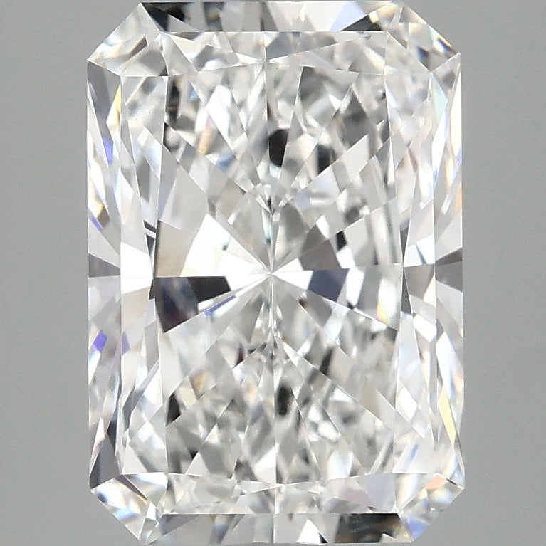 4,11 Karat strahlender, im Labor gezüchteter Diamant VVS2 F
