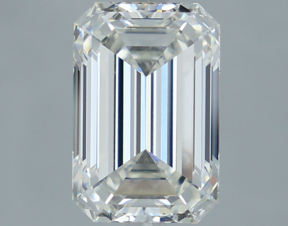 4.12 Carat Emerald Cut Lab Grown Diamond VVS1F 