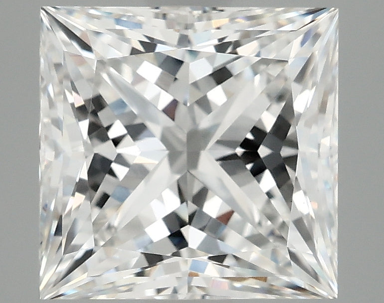 4.12 Carat Princess Cut Lab Grown Diamond VS1E 