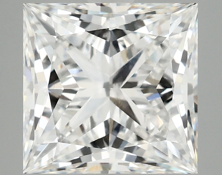 4.12 Carat Princess Cut Lab Grown Diamond VS1F