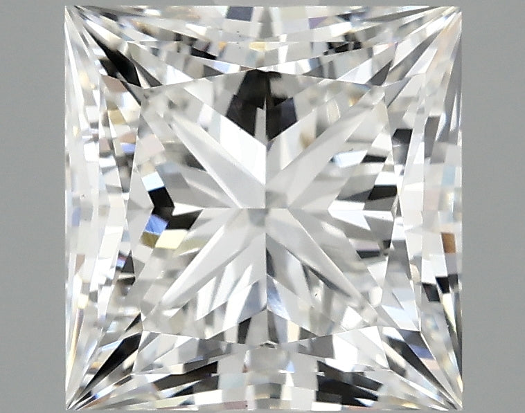 4.12 Carat Princess Cut Lab Grown Diamond VS1F