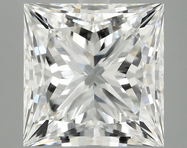 4.12 Carat Princess Cut Lab Grown Diamond VVS2F 