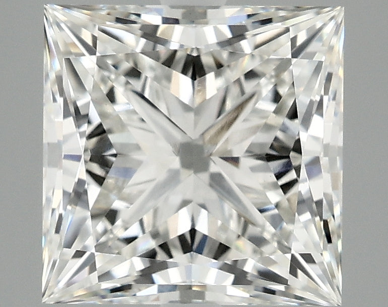 4.12 Carat Princess Cut Lab Grown Diamond VVS2F