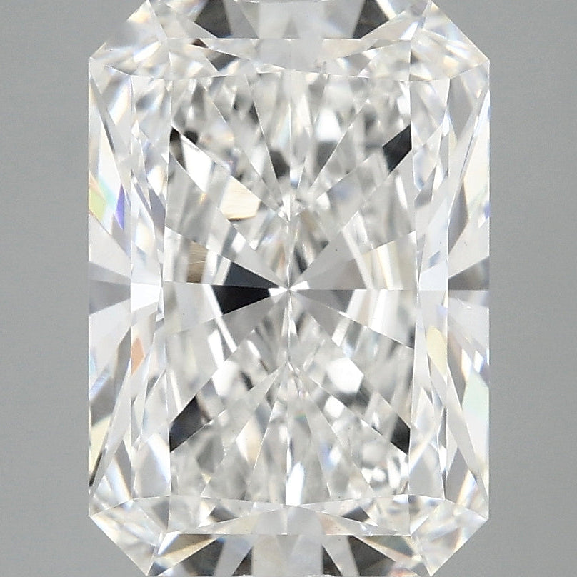 4,12 Karat strahlender, im Labor gezüchteter Diamant VS2 E