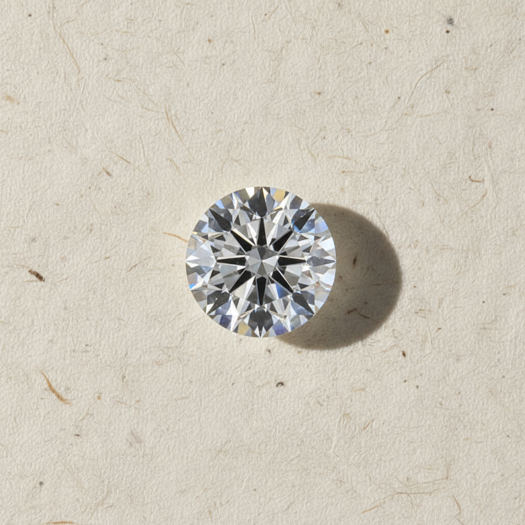4.12 Carat Round D VS1 Lab Grown Diamond Ideal Cut IGI Certified