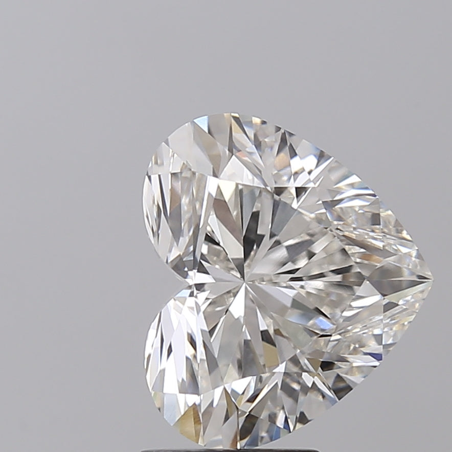 4.14 CT IGI Certified Heart Cut Lab-Grown Diamond in H Color