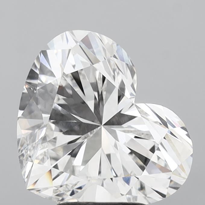 4.15 Carat Heart Lab Grown Diamond VVS2 F