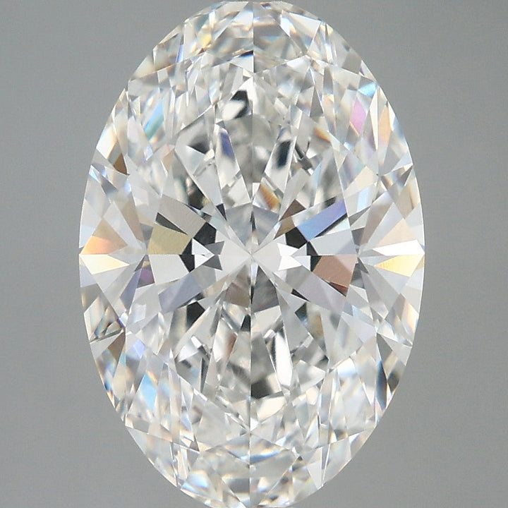 4.15 Carat Oval Cut Lab Grown Diamond VVS1F Color