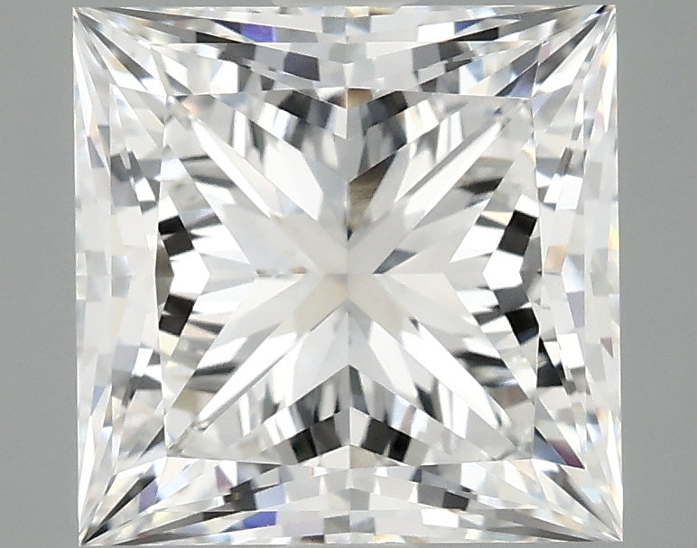 4.15 Carat Princess Cut Lab Grown Diamond VVS2E 