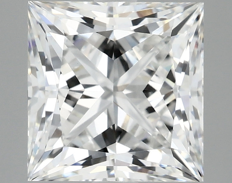 4.15 Carat Princess Cut Lab Grown Diamond VVS2E 