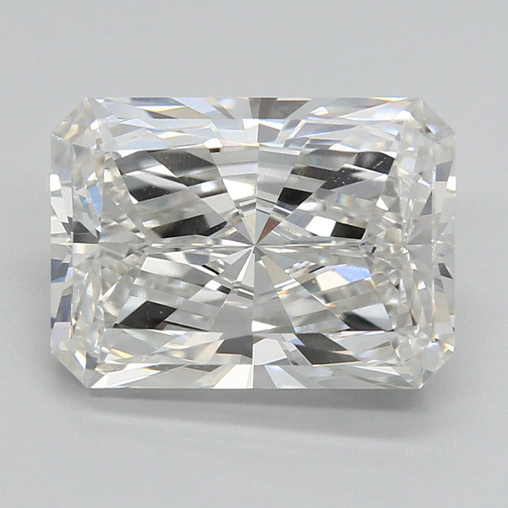 Diamant cultivé en laboratoire de 4,15 carats, taille radiante VVS1 F