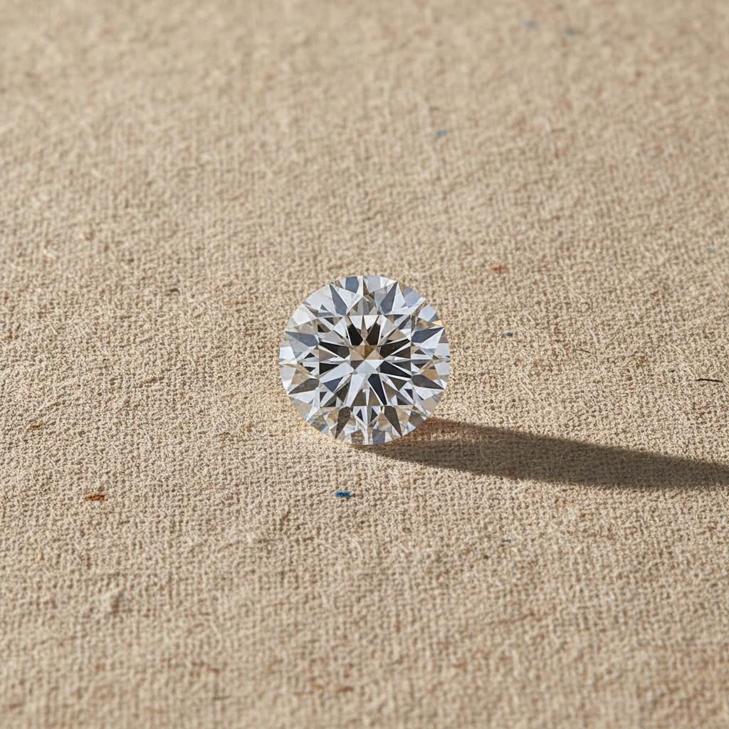 4.15 Carat Round E VS2 CVD Lab Grown Diamond Excellent Cut GIA Certified