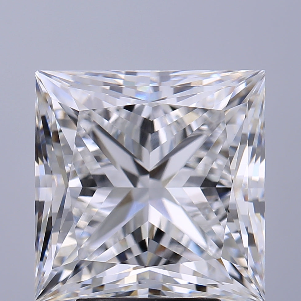 4.16 Carat Princess Cut Lab Grown Diamond VVS1E