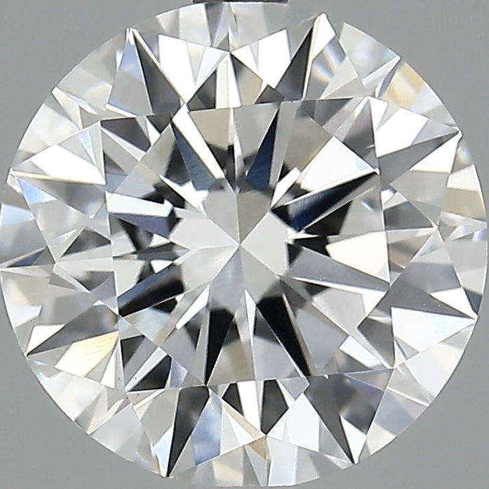 Diamante coltivato in laboratorio a taglio rotondo da 4,16 carati VVS2 D