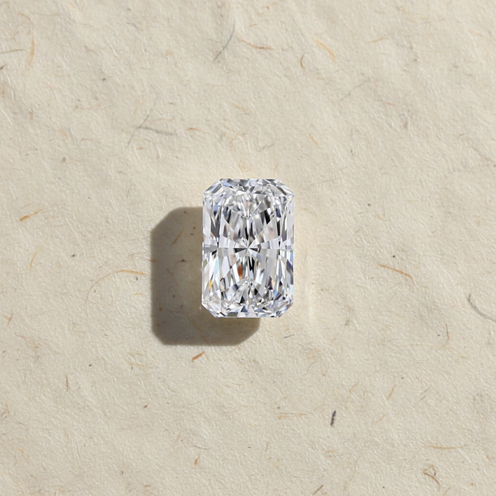 4.17 Carat Radiant Cut Lab Grown Diamond, VVS1/D