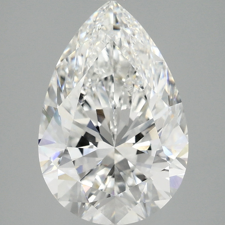 4.19 Carat Pear Cut Lab Grown Diamond VS2E