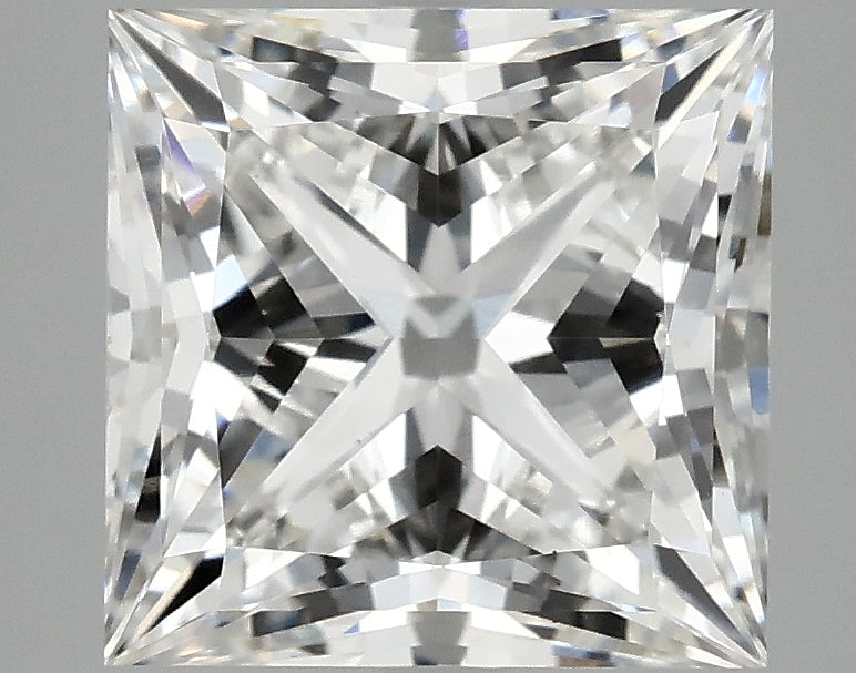 4.19 Carat Princess Cut Lab Grown Diamond VS1F 