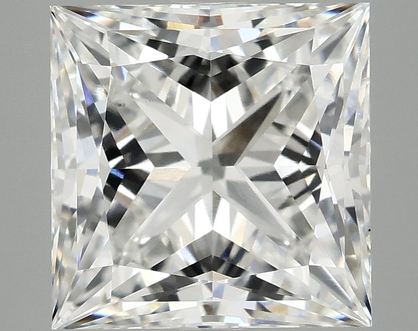 4.20 Carat Princess Cut Lab Grown Diamond VS2E
