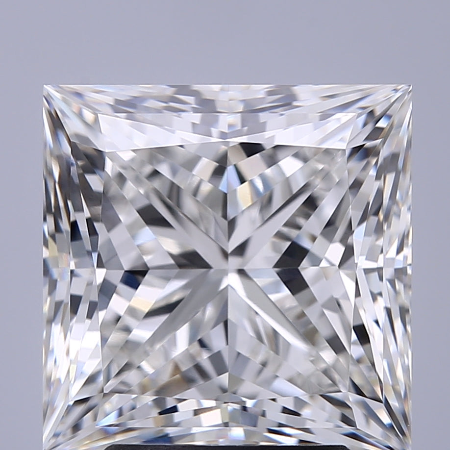 4.21 Carat Princess Cut Lab Grown Diamond VVS1F 