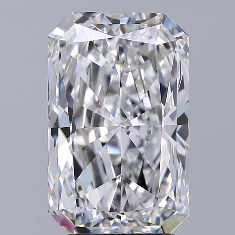 4.21 Carat Radiant Lab Grown Diamond VVS1 D