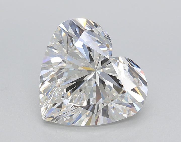 4.22 CT IGI Certified Heart Cut Lab-Grown Diamond in F Color