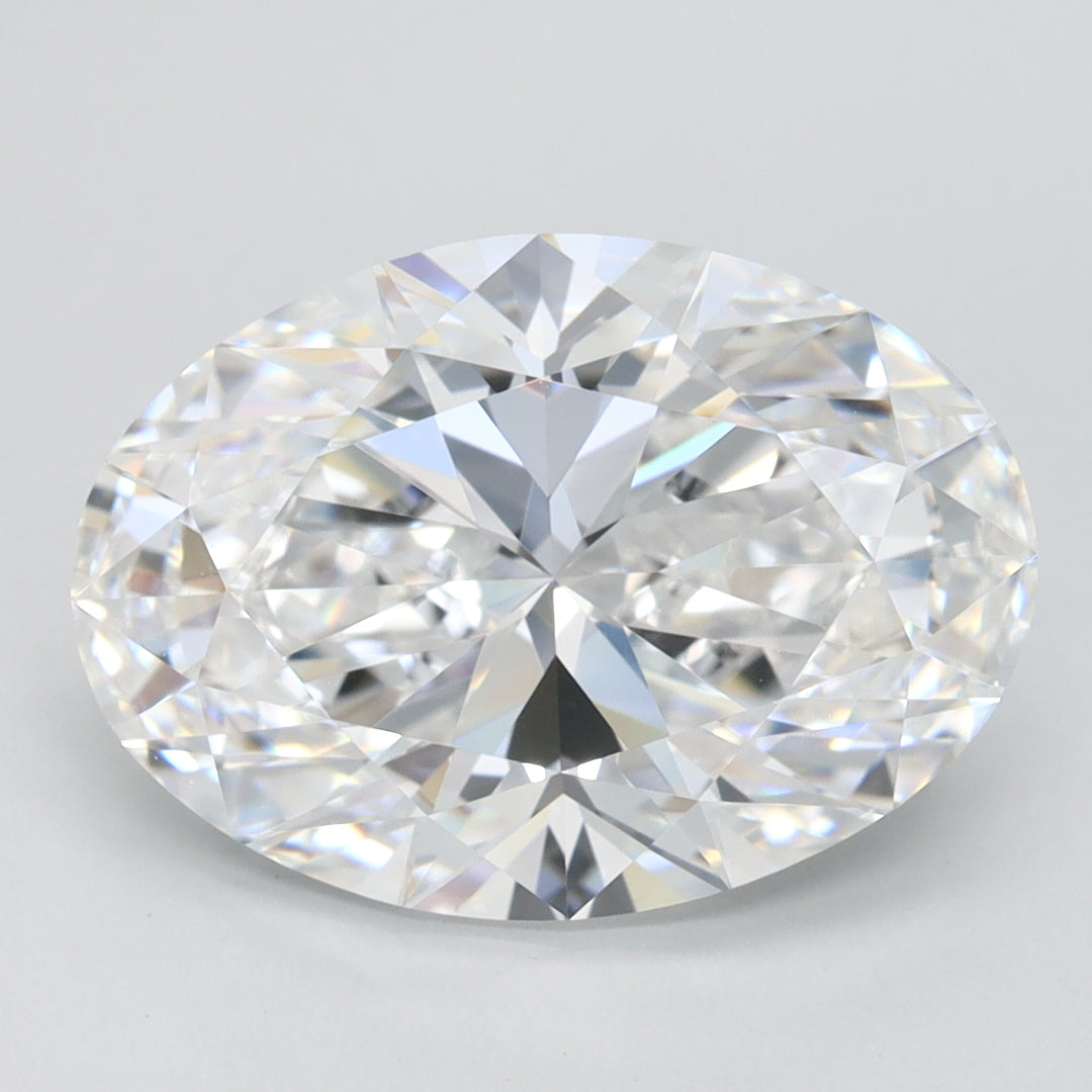 4.24 Carat Oval Cut Lab Grown Diamond VVS1 D